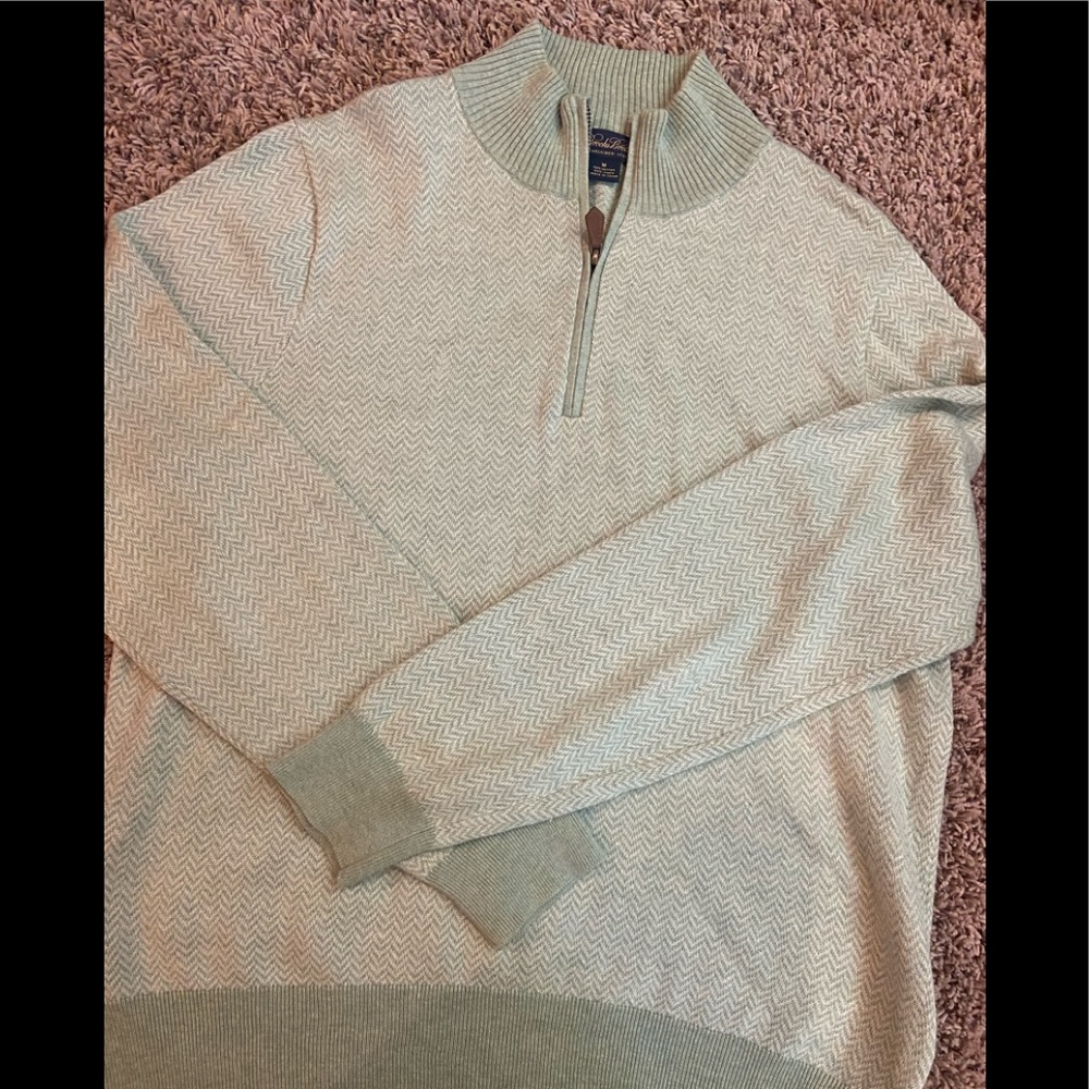 Brooks brothers 1/4 zip sweater